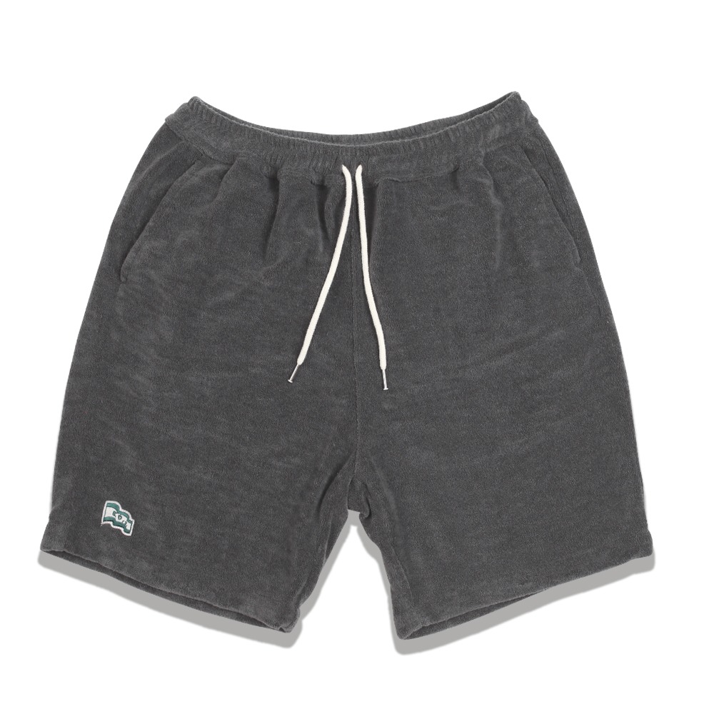 TERRY SHORTS -CHARCOAL