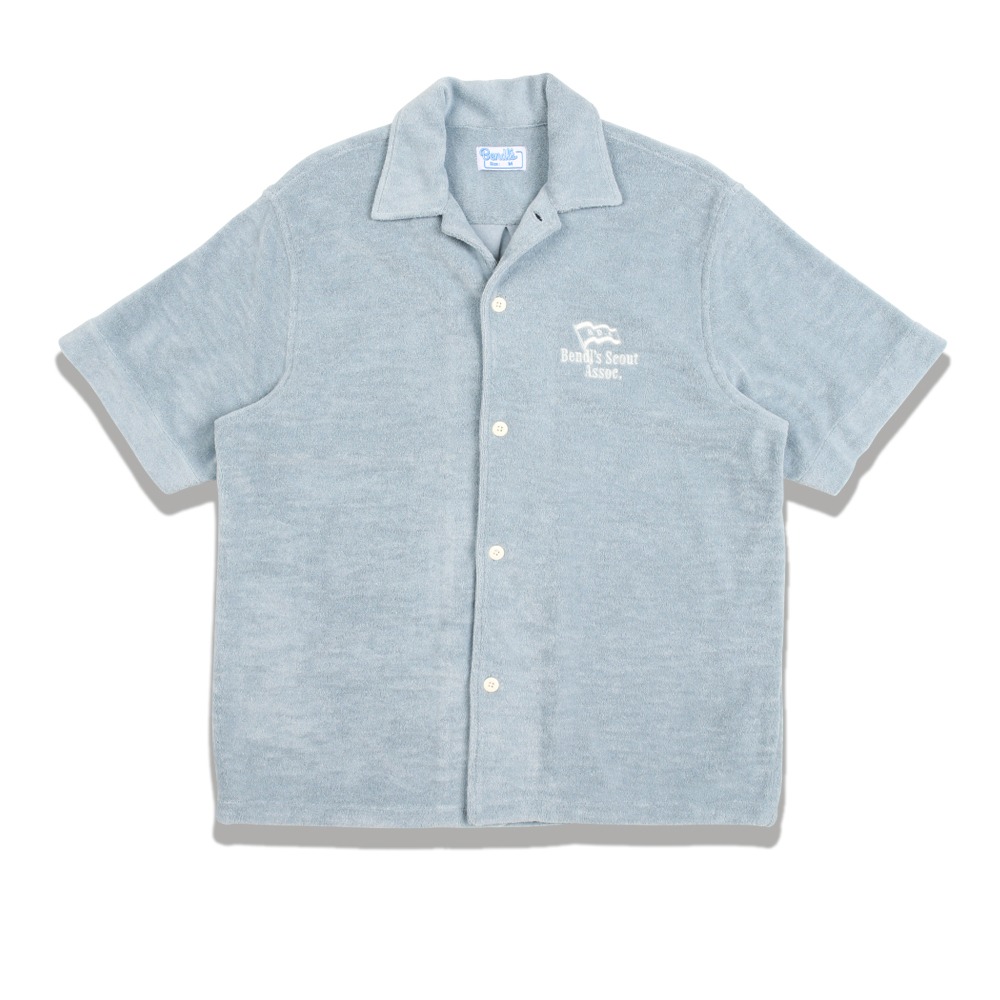 TERRY SHIRTS -S/BLUE